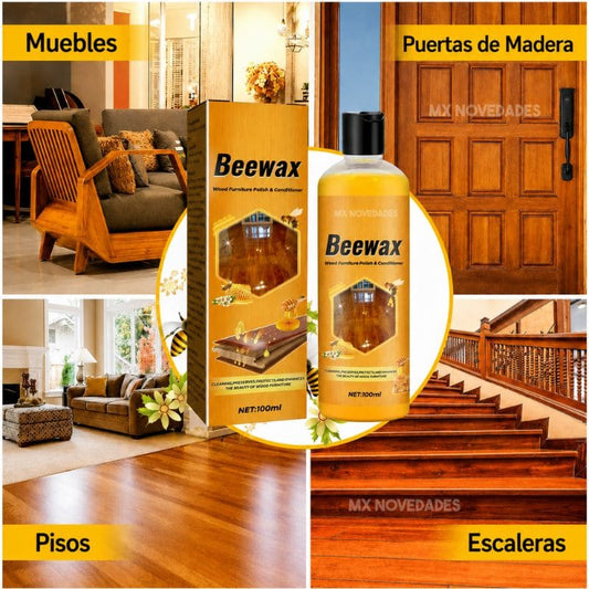 Restaurador y Protector de Madera con Cera de Abeja