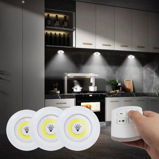 Lámpara LED Inalámbrica con Control Remoto - Compra 1 y Lleva 3